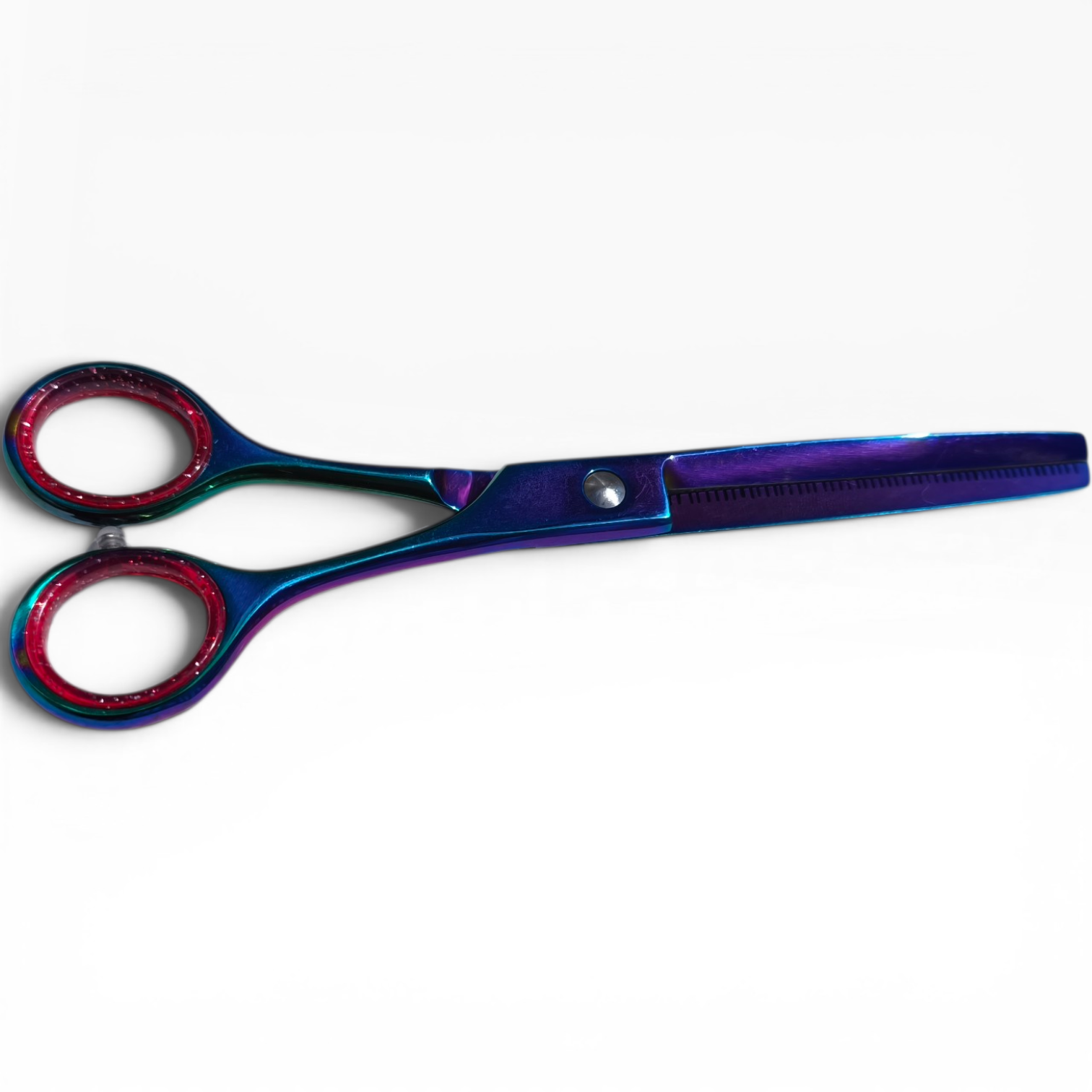 Tijeras de esculpir color plasma azul de 18 cm para perros