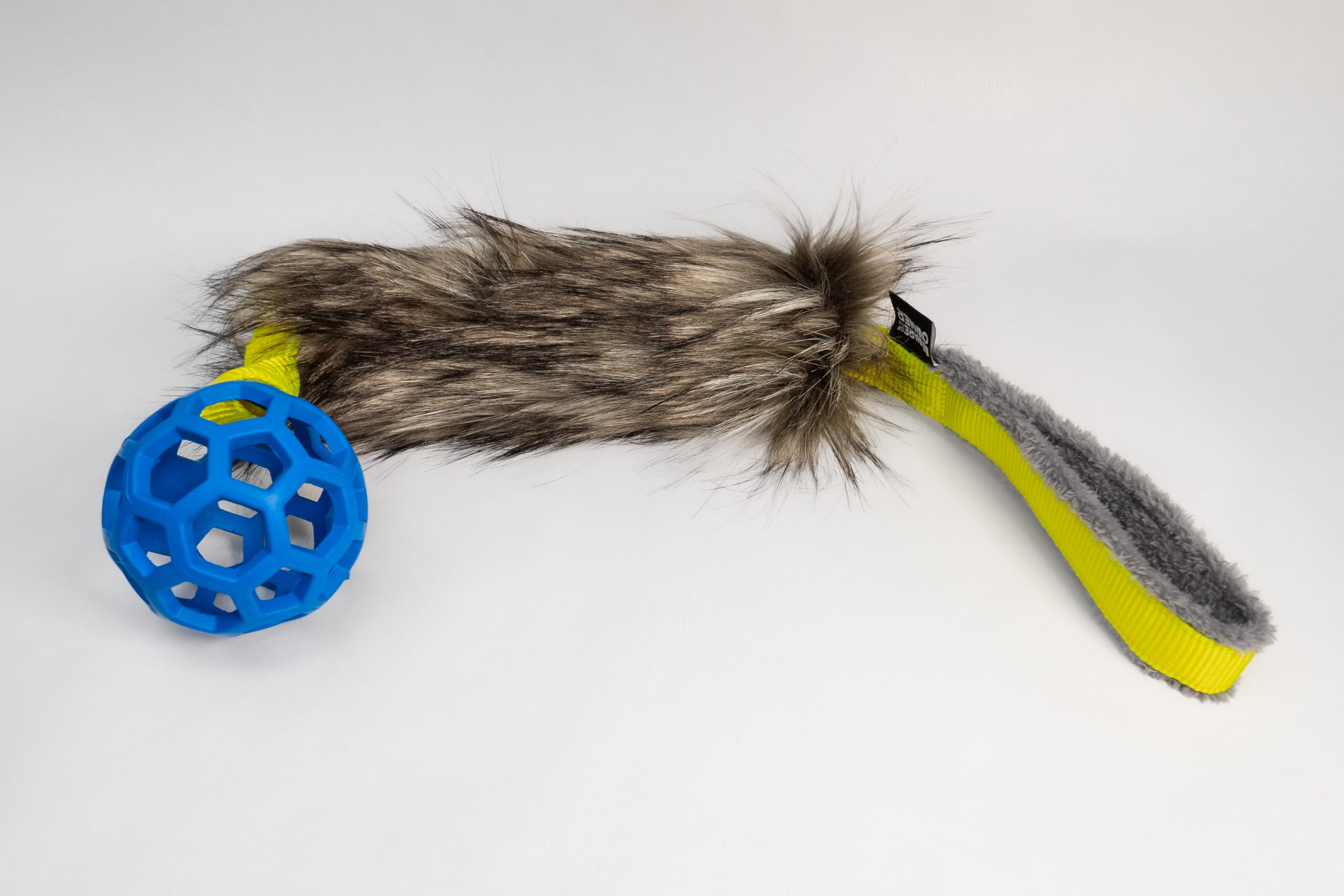 mordedor Mel pelo sintetico amarillo BOW